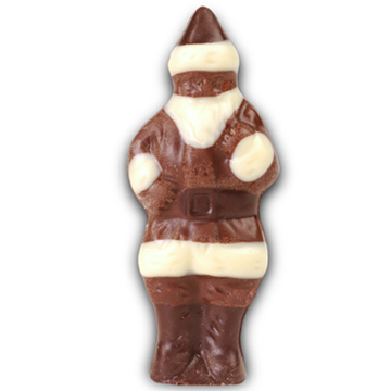 Eurochocolates 2 Santa's with Bag Polycarbonate Double Mould